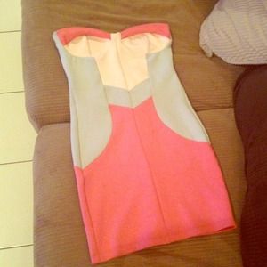 ASOS pastel body con dress