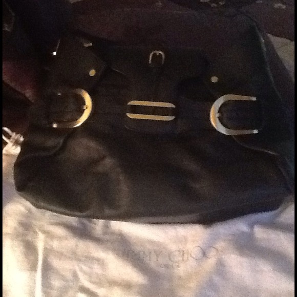 JIMMY CHOO Authentic Black hobo purse