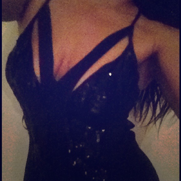 bebe Dresses & Skirts - Sexy Black bebe blouse