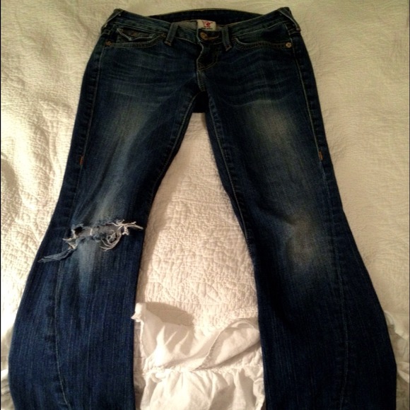 True Religion flare jeans size 25