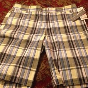 Dockers Plaid Shorts