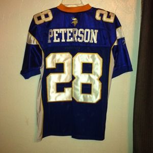 Authentic Adrian Peterson jersey!