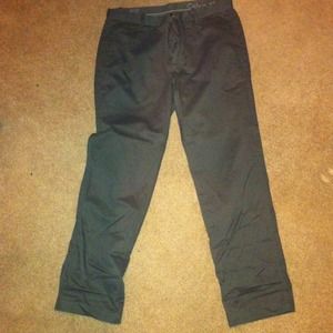Mens Grey Calvin Klein pants.