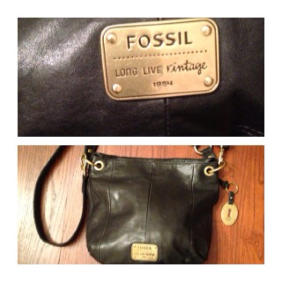 Leather Fossil purse