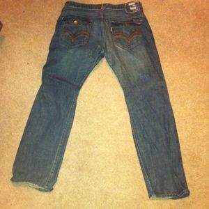 Mens Dark blue Silvertab jeans!