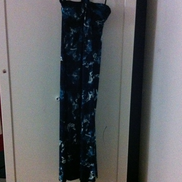 ❌❌ TRADED ❌❌dark navy blue maxi dress - Picture 3 of 3