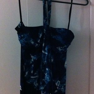 ❌❌ TRADED ❌❌dark navy blue maxi dress