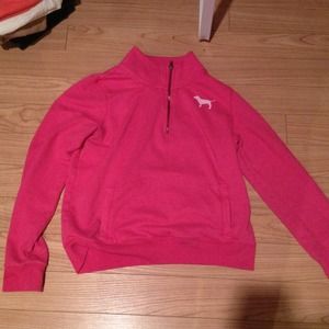 Victoria's Secret half zip sweatshirt