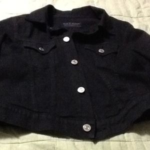 Juicy black denim jacket