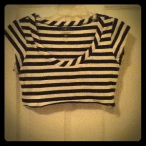 Stripped crop top SOLD