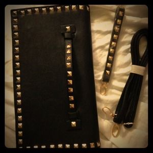 Only one left!  New gold studded clutch