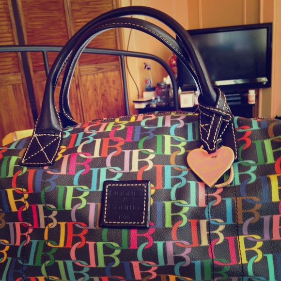 D&B multicolor handbag