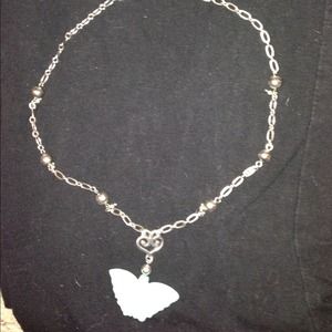 🎀🎀REDUCED🎀🎀Blue turquoise butterfly necklace