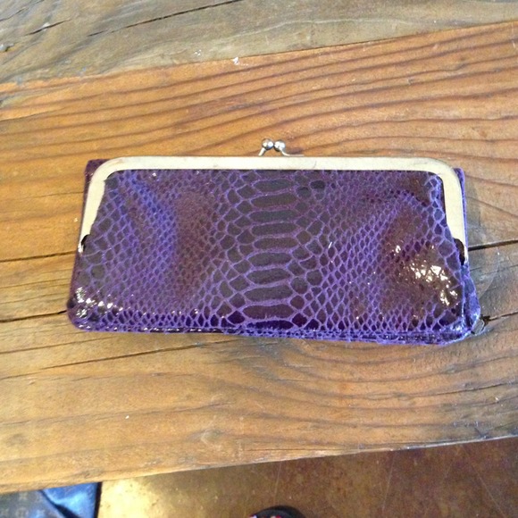 Purple wallet