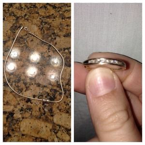 Pandora and gold ring reserved for @dittobay