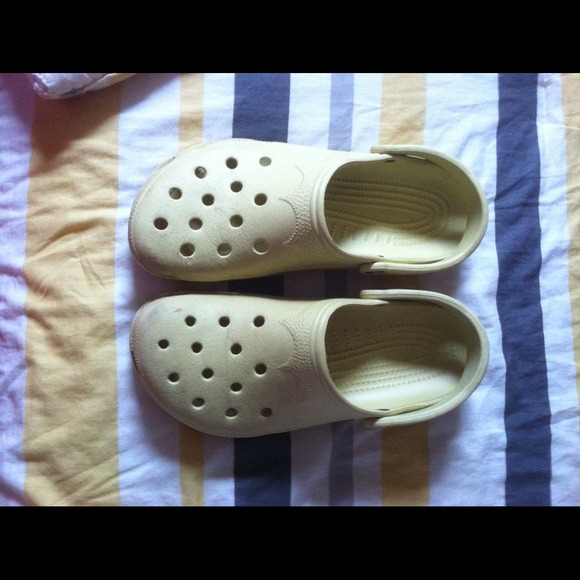 Yellow crocs