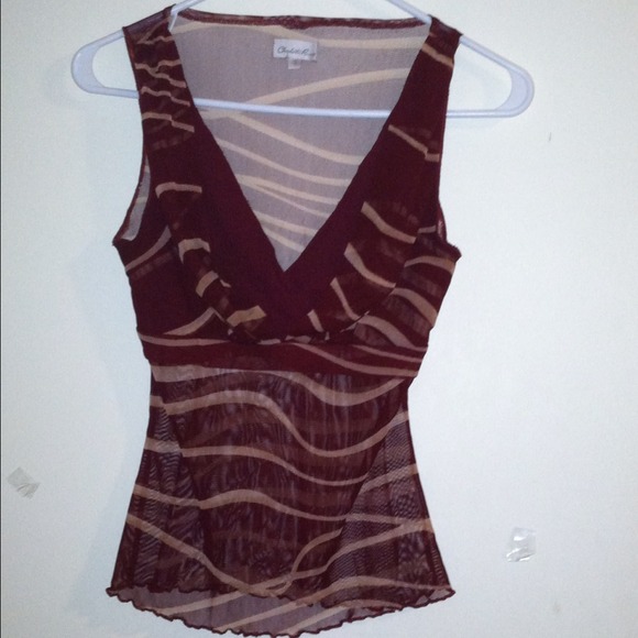 SOLD Sheer top.
