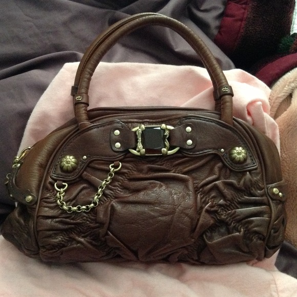 Juicy couture brown leather bag