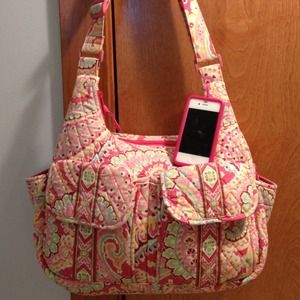 🔴Reserved🔴Vera Bradley Big Purse Multi pockets💗