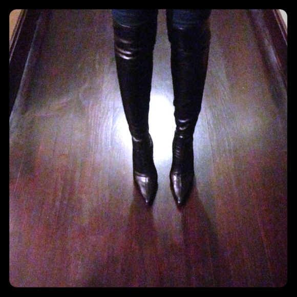 Reduced . . . Over the knee boots