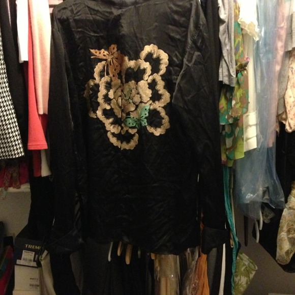 Authentic Gucci wrap shirt or robe.