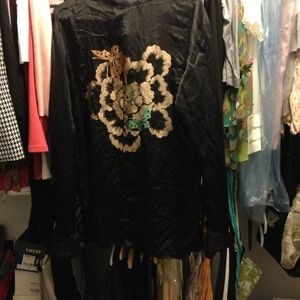 Authentic Gucci wrap shirt or robe.