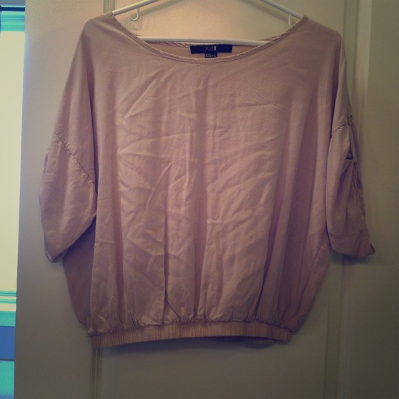 SOLD IN BUNDLE!! Forever Twenty-one Pink/Beige Top