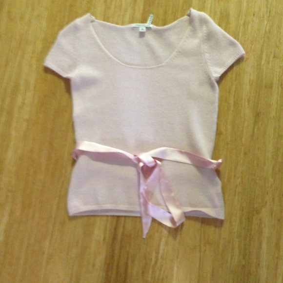 Banana republic rabbit hair/ cotton sweater