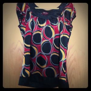 Miss Bisou sheer top. Size med.