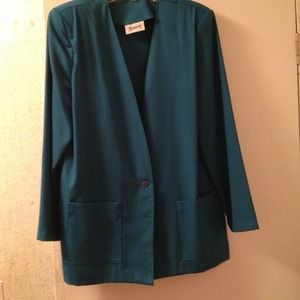 Dark Teal Jacket