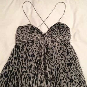 Banana Republic animal print dress