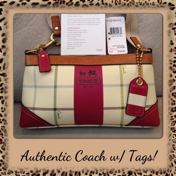 Authentic Coach Small Handbag w/ Tags