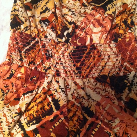 SOLD.....Bohemian style romper - Picture 3 of 3