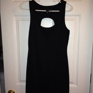 Little black dress.