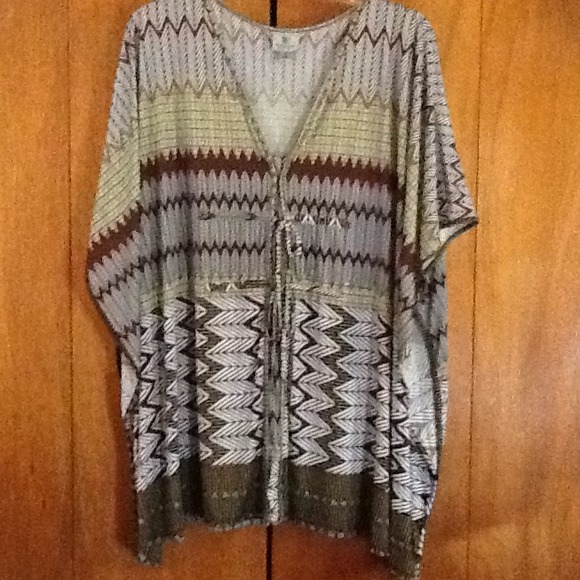 Worn Once. Exotic design woman's top.