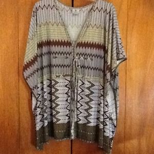 Worn Once. Exotic design woman's top.