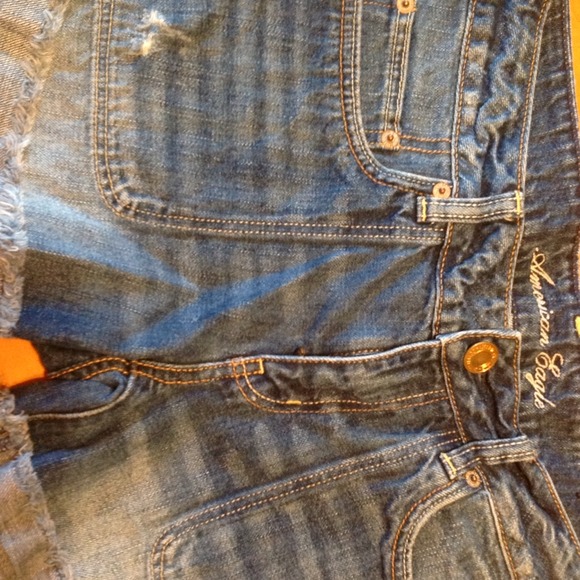 American eagle jean shorts