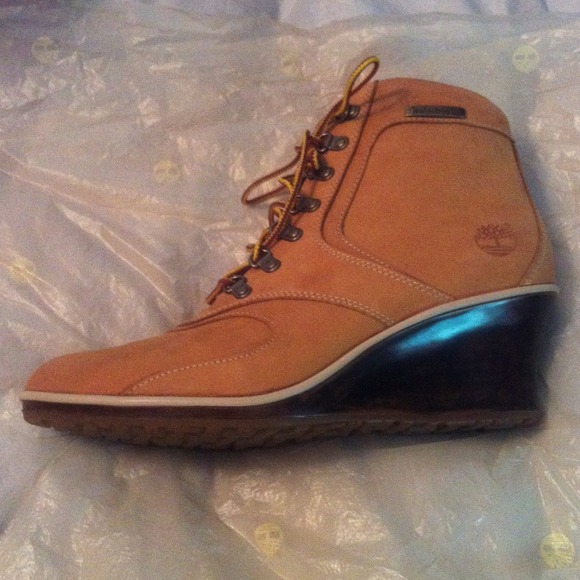 Size9 Rare! Vintage Timberland Boot Wedges