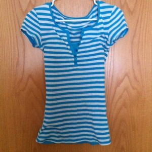 Top with tank top under.