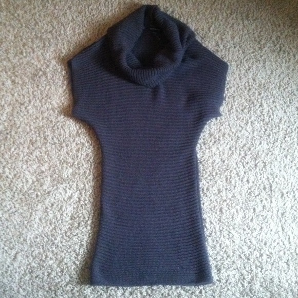 BEBE Cowl Neck Sweater Dress