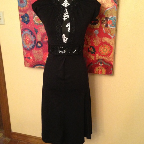 Diane vonFurstenberg black dress