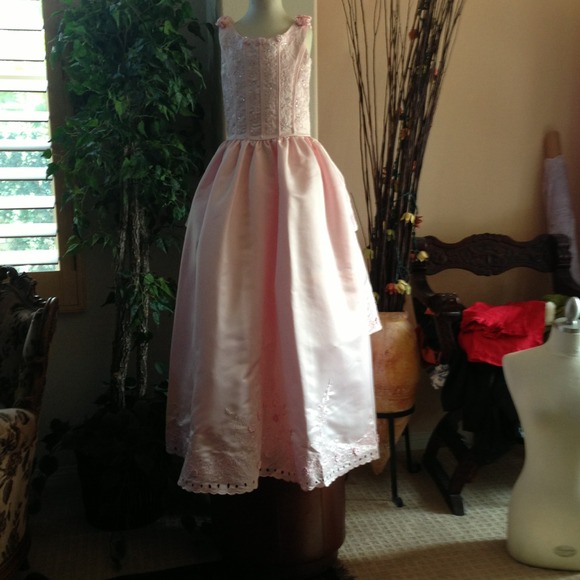 Wedding pageant quinceanera dress communion girls