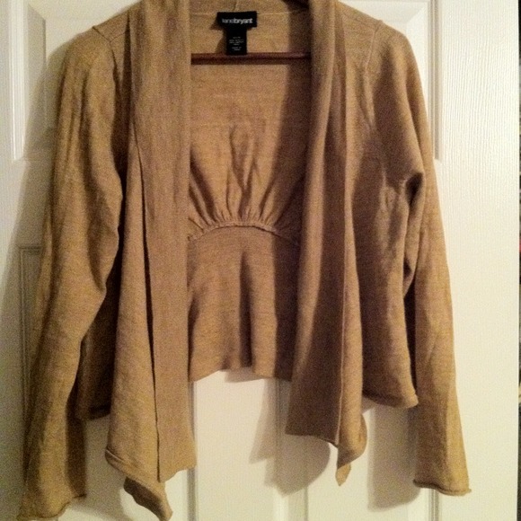 SOLD in bundle Lane Bryant cropped open cardigan