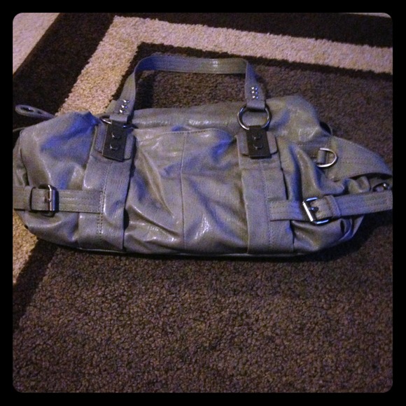Gray Jessica Simpson Purse