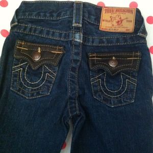 ⚠Reserved⚠Boys/girls true religion jeans size 4