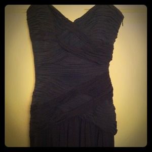 Amazing deal! BCBG MAXAZRIA Navy Blue Floor length