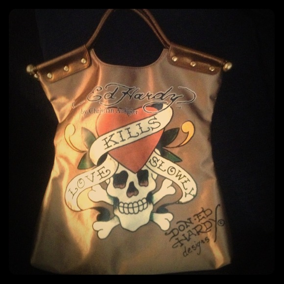 NWOT Ed hardy bag super cute!