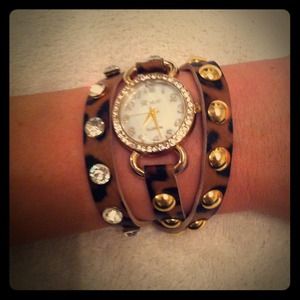Cheetah Wrap Watch