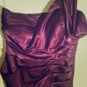 Bridesmaid/Formal Dress in Dark Purple