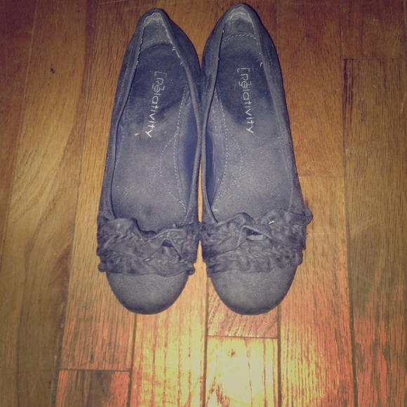 SOLD! Grey flats